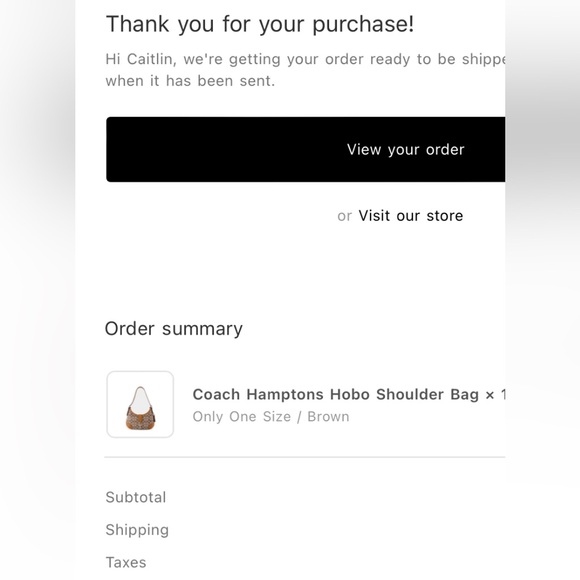 Coach Hamptons Hobo Bag In Crystal Signature Jacquard - Picture 7 of 7